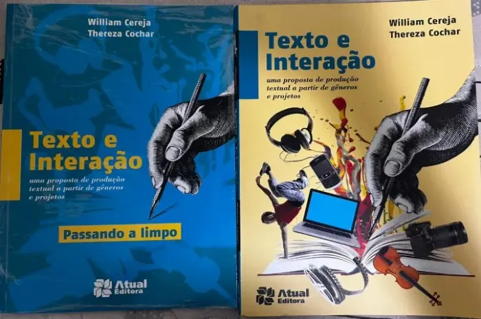 Livro Texto E Interação + Passando A Limpo Atual Editora