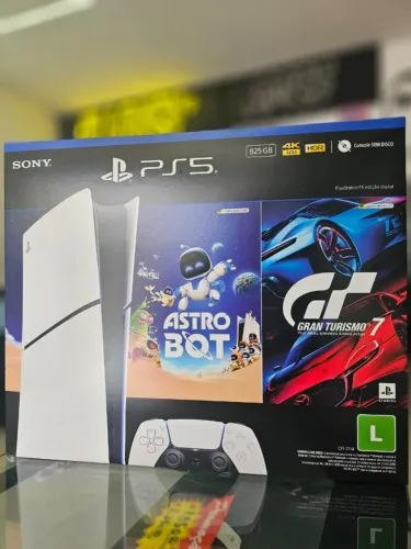 Playstation 5 - Digital C/ 2 Jogos