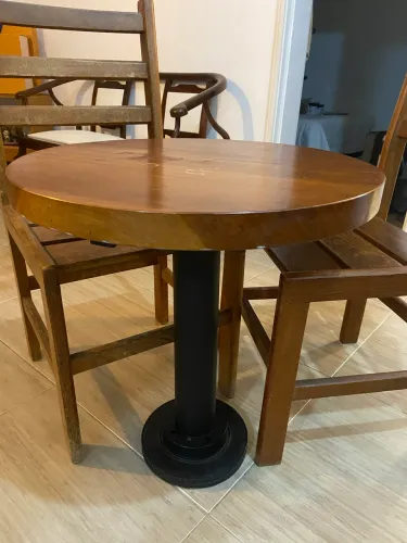 Mesa de canto madeira pura 