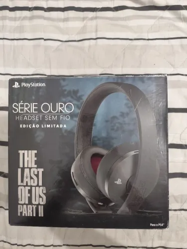 Fone PlayStation Gold Wireless 7.1 - The Last of Us - Completo