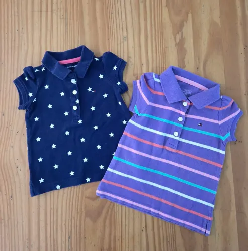 Polo Tommy Hilfiger Infantil 6 a 9 meses