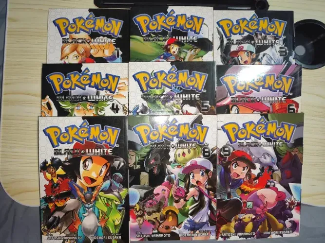 Coleção Mangás Pokémon Black & White