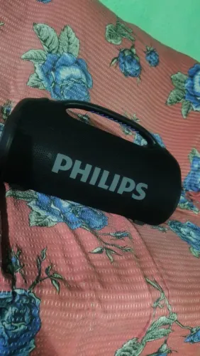 Caixa de som Philips, Semi-nova.