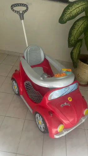 Carrinho infantil 2 em 1 passeio e pedal fouks