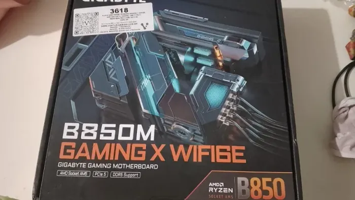 Placa Mãe Gigabyte B850M Gaming X WIFE6E