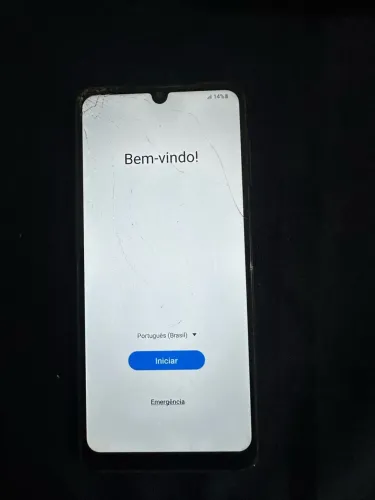 Samsung galaxy a22 tela trincada