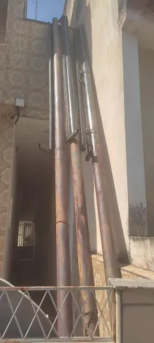 Tubo de ferro de 6 metros , poste 