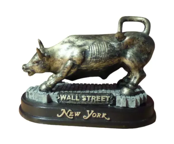 Miniatura Do Touro De Wall Street - Manhattan - Eua