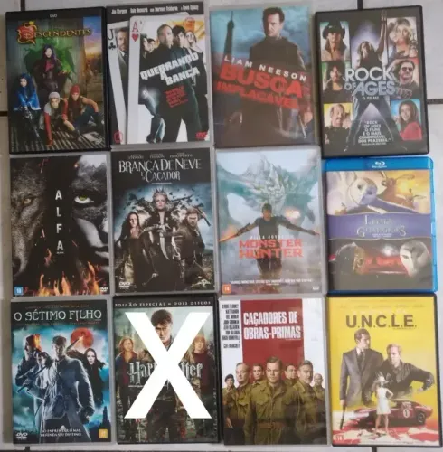 Liquidação 40 DVDs novos e semi-novos diversos - Leia todo o anuncio