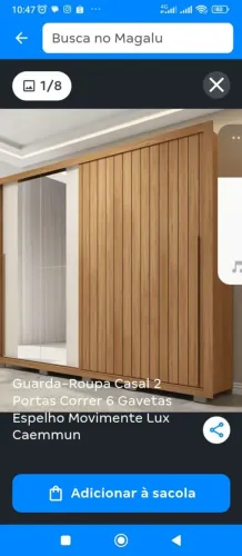 Guarda roupa novo