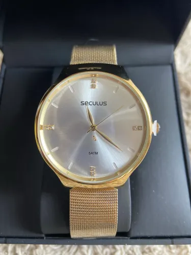Relógio feminino seculus