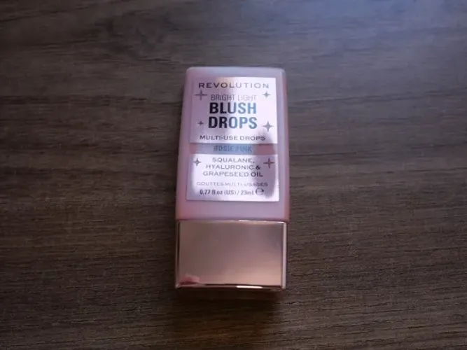 Blush Revolution, Bright Light Blush Drops, Infused with Hyalur