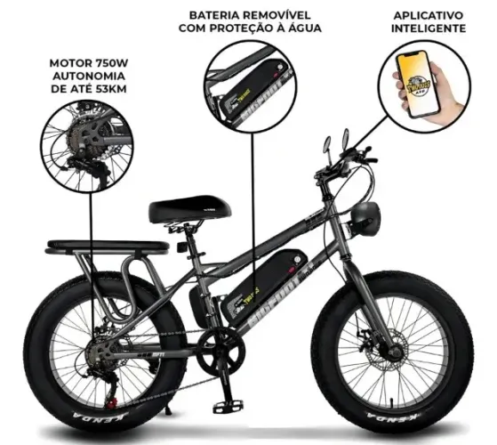 Bike elétrica Nova