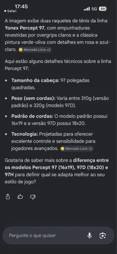 Raquete tênis