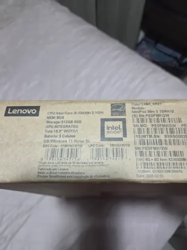 Notebook Lenovo I5
