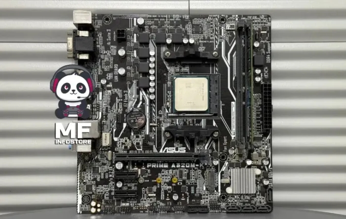 Kit A320M Asus + Athlon 3000G + 1x8GB Crucial 2400mhz