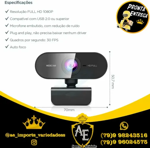 Webcam 1080P
