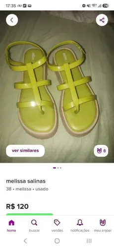Sandalias melissas