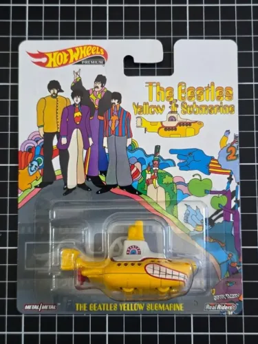 The Beatles Yellow Submarine - Hot Wheels Premium Temático Beatles