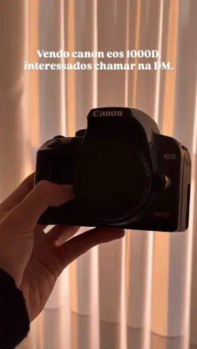Vendo Canon 1000D + 18-55mm + 75-300mm