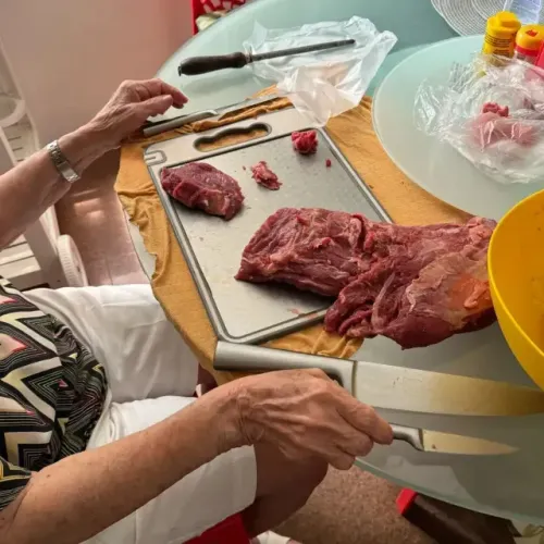 Tabua De Corte Higiênica Antibacteriana INOX Tabua de Cozinha Carne Frutas Queijos Legumes