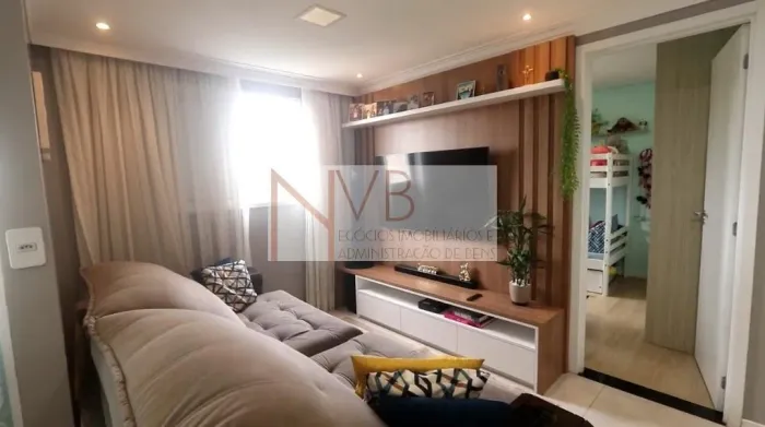 Apartamento com Living Ampliado no Residencial Park - Taboão