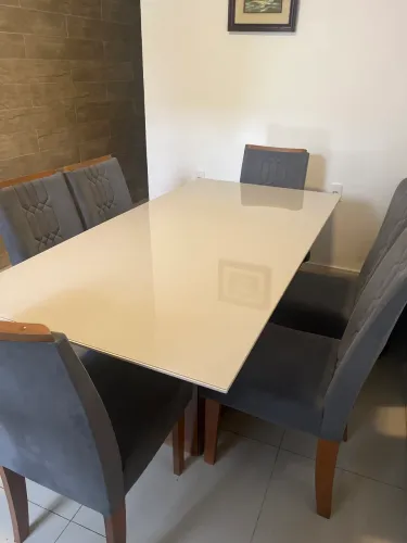 Mesa de jantar 6 cadeiras