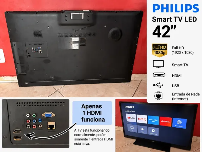 Vendo tv 42 polegadas