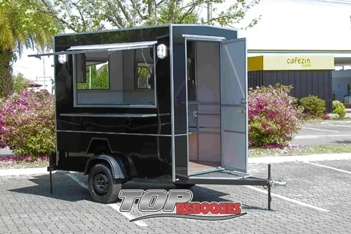 Trailer de Lanche novo, direto da fábrica Top Reboques, modelo R7