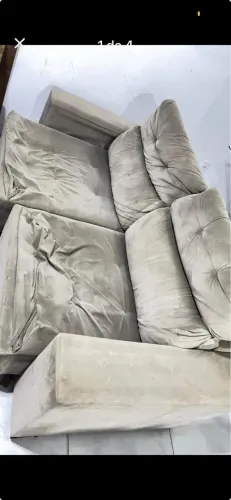 Sofá dois lugares para reforma 