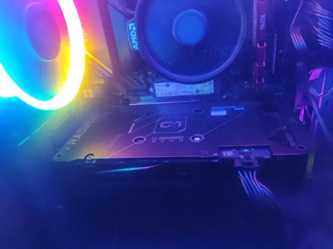 Troco Rx 7600 Asus dual evo OC COM GARANTIA