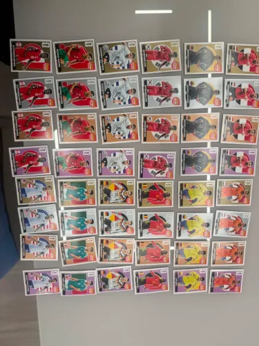 Coleção completa 80 Legends extra stickers da copa do mundo 2026