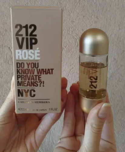 Perfume Feminino 212 Vip Rosé Original