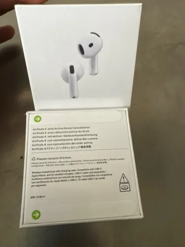 AirPod 4 Apple com Active noise cancellation novo lacrado