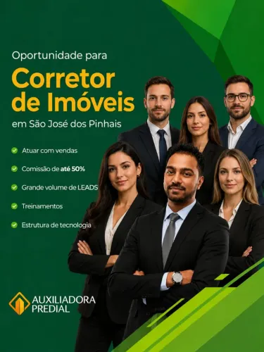 Imobiliária busca Corretor de imóveis 