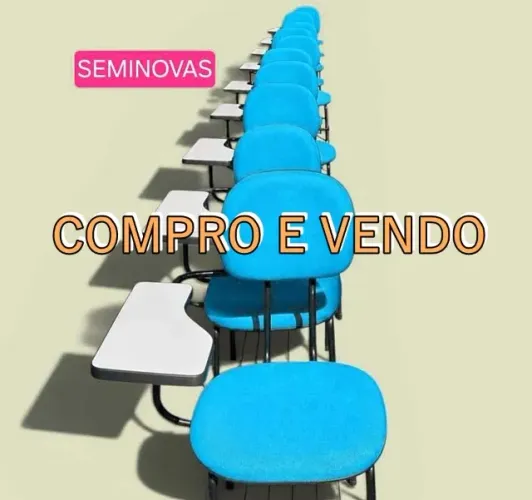 Compro e Vendo Cadeiras Universitárias. Diversos lotes