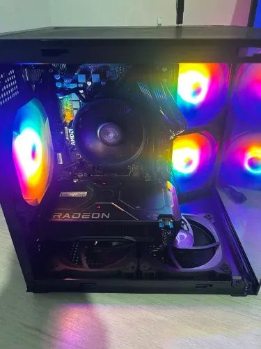 PC Gamer Ryzen 5 5500 + RX 7600 XFX | 16GB RAM | SSD 512GB | Hd 350