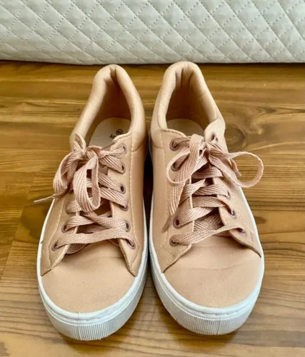 tenis feminino casual nude