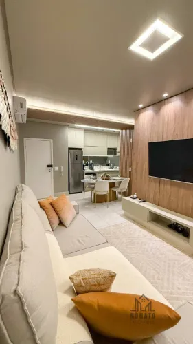 Lux Flamboyant - Apartamento 2 Quartos - MOBILIADO E DECORADO!
