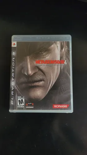 Jogo Ps3 Metal Gear Solid 4