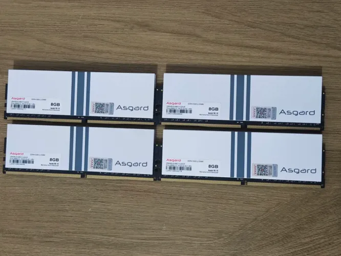 Memória RAM Asgard Valkyrie DDR4 3200 MHZ ( 4X8GB )