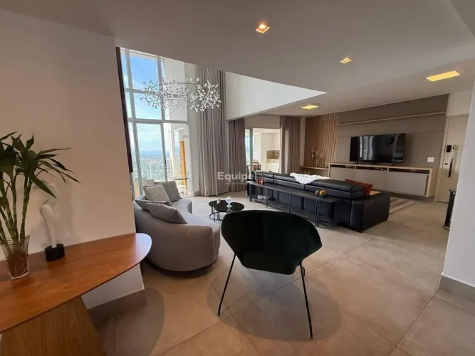 Apartamento mobiliado de alto padrão - 220m², 3 suítes e lazer de resort no Vila da Serra