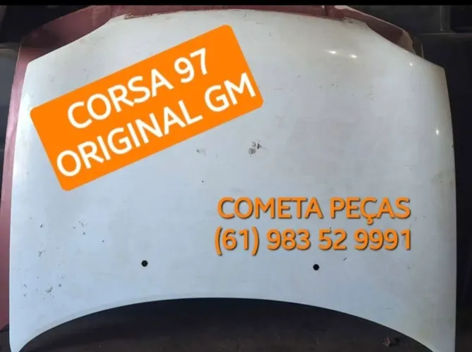 CP-05 CAPÔ CORSA 97 ORIGINAL GM <br>?PEÇA ORIGINAL GMCAPÔ CORSA 97<br>?PEÇA ORIGINAL GM