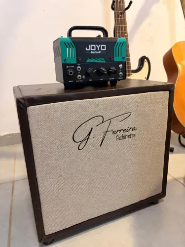 Amplificador Pré-valvulado Guitarra Joyo Bantamp Atomic + Gabinete12"