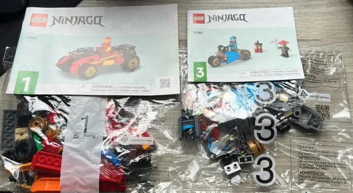 Lego Ninjago 71787 - Creative Ninja Brick Box (Módulos 1 e 3)