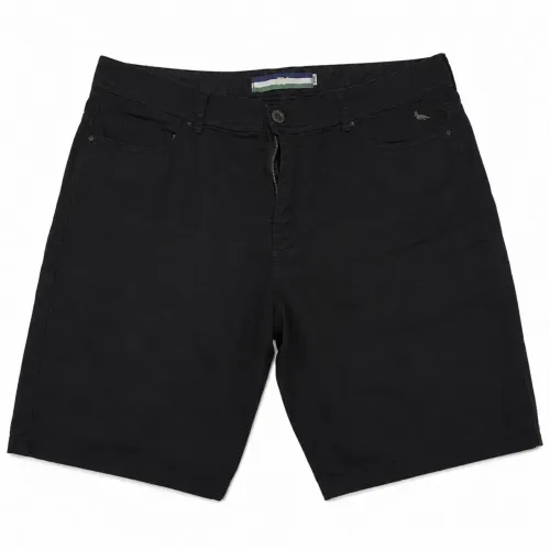 Bermuda Reserva Masculina Sarja Preta Tamanho 48