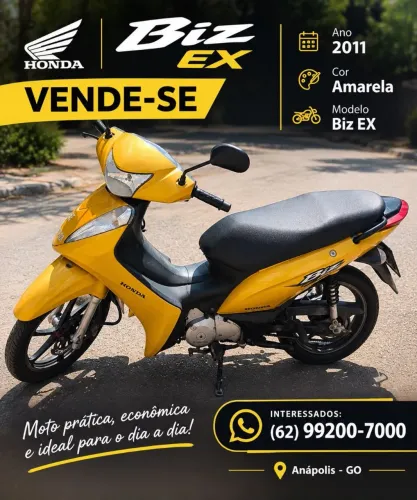 Biz 125 ex Ano 2011 