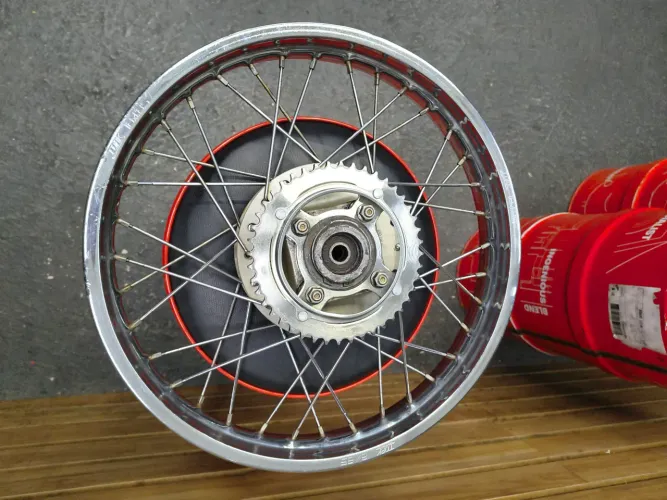 Roda traseira CG 125 2000 a 2008
