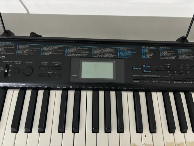 Teclado casio ctk 1200 + suporte 