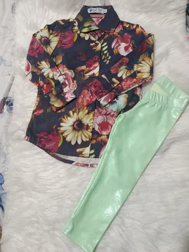 Conjunto Calça e Camisa 2-3 anos
